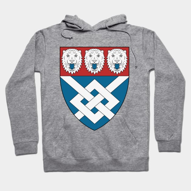 Thomas Jefferson Coat of Arms Hoodie by iaredios